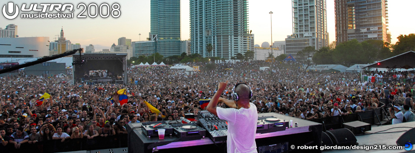 2008 Ultra Music Festival - Facebook Cover Photos