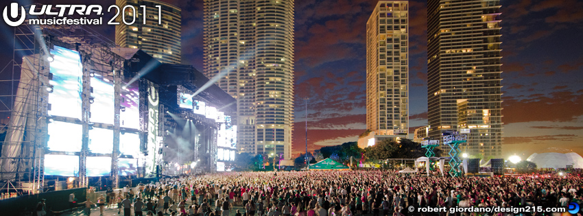 2011 Ultra Music Festival - Facebook Cover Photos