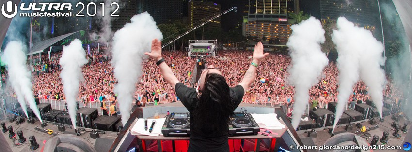 2012 Ultra Music Festival - Skrillex - Facebook Cover Photos