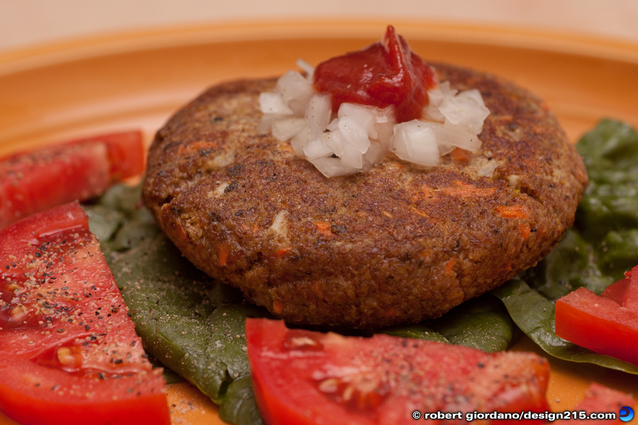 Veggie Burger - Food Photography